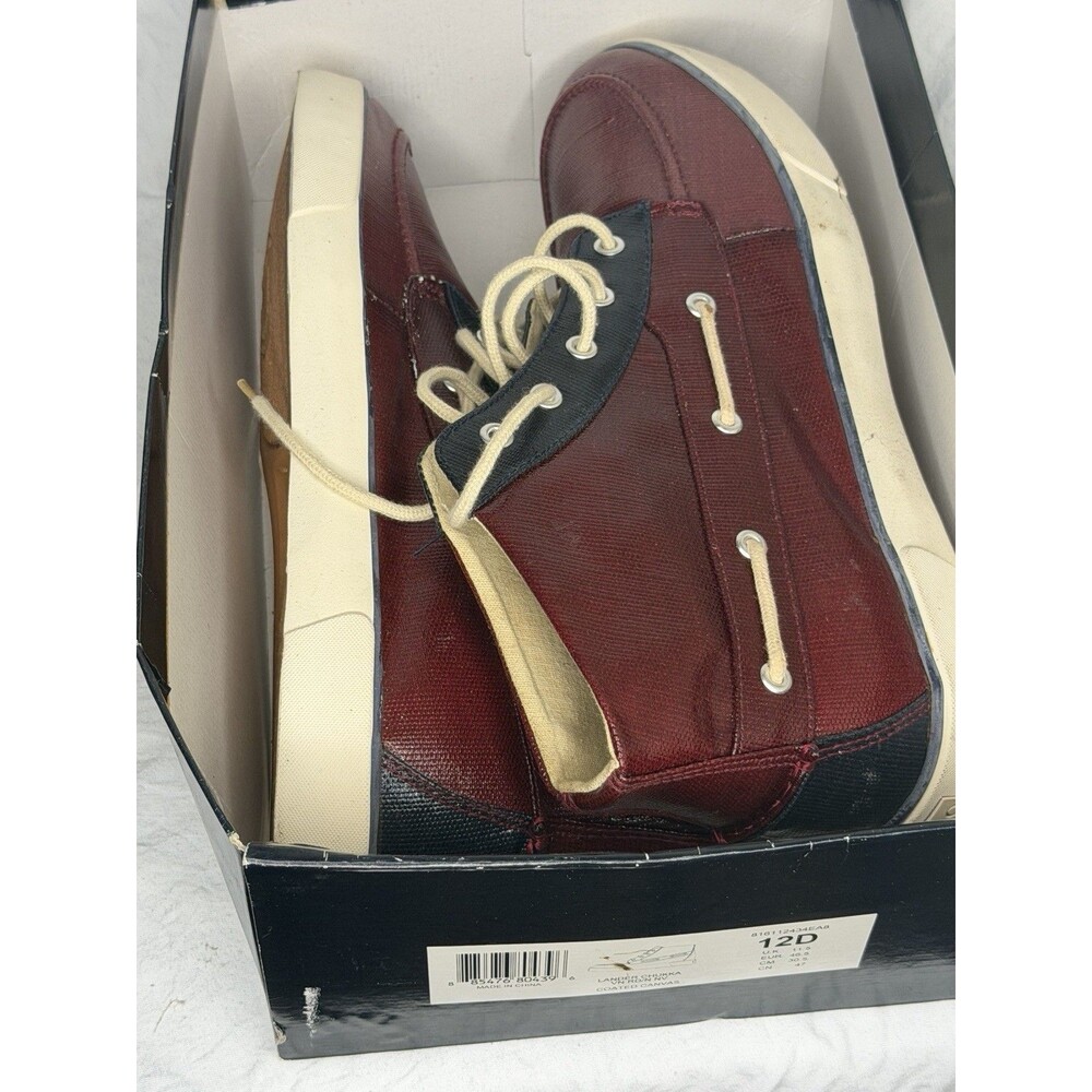 Polo Ralph Lauren Lander Chukka Coated Canvas Boots Size 12D Mens